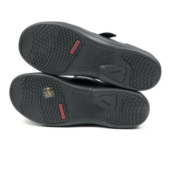 Apex Petals Lisa A330 Mary Jane Black Shoes 6 W - Picture 8 of 9